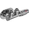 Mexen G00 kampinis termostatinis rinkinys su apdaila R, Duplex, DN50, chromas - W907-900-905-01