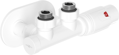 Mexen G00 kampinis termostatinis komplektas su R maskuotė, Duplex, DN50, baltas - W907-900-905-20