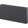 Mexen CC33 plokščias radiatoriaus 900 x 700 mm, apatinis centrinis prijungimas, 2227 W, antracitas - W6C33-090-070-66