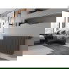 Mexen CC33 plokščias radiatoriuss 900 x 900 mm, apatinis jungimas, 2864 W, antracitas - W6C33-090-090-66