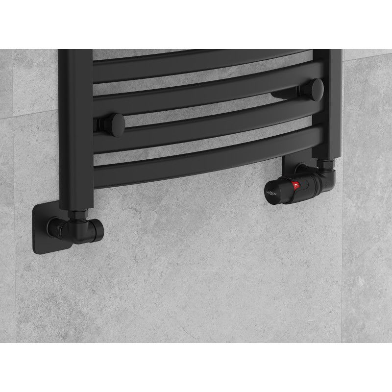 Mexen G00 ašinis termostatinis rinkinys su dangteliu S, juodas - W903-900-909-70