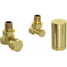 Mexen G05 termostatinio vožtuvo kampinis rinkinys, auksinis - W901-958-50