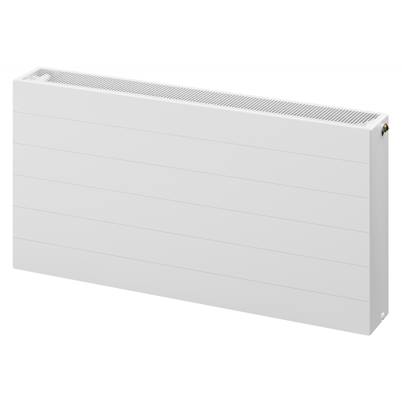 Mexen Line CCL33 plokščiasis radiatoriaus 500 x 500 mm, apatinis vidurinis pajungimas, 950 W, balta - W6C33L-050-050-00
