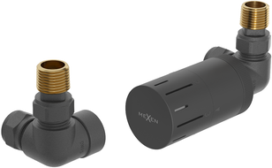 Mexen G05 į skyvą perjungiamos termostatinės jungties rinkinys, antracito spalvos - W903-958-66