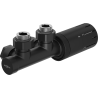 Mexen G05 termostatinis vožtuvo rinkinys, Duplex, DN50, juodas - W907-958-70
