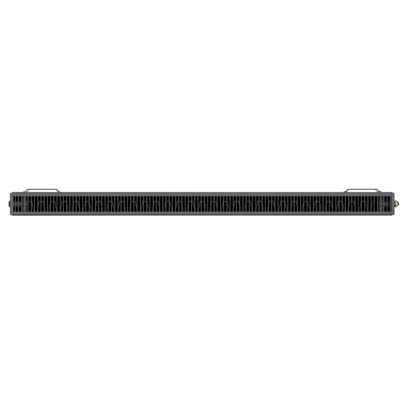 Mexen Flat CCF21 plokščias radiatorius 500 x 2000 mm, apatinis vidurinis prijungimas, 2016 W, antracito - W6C21F-050-200-66