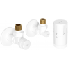 Mexen G05 kampinis termostatinis komplektas su maskavimo elementu R, baltas - W901-958-904-20