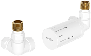 Mexen G05 ašinis termostatinis rinkinys, baltas - W903-958-20