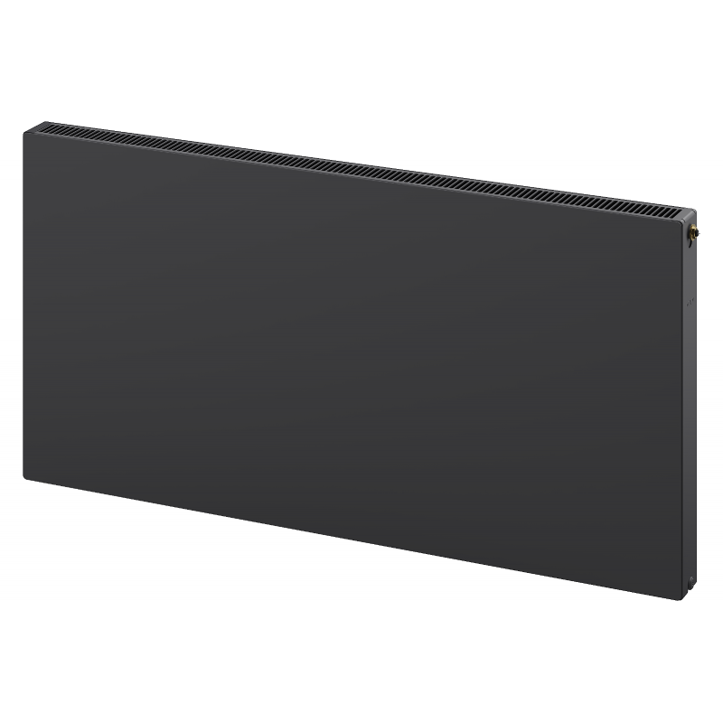 Mexen Flat CCF21 šildytuvas plokštinis 900 x 1500 mm, apatinis centrinis prijungimas, 2384 W, antracitas - W6C21F-090-150-66