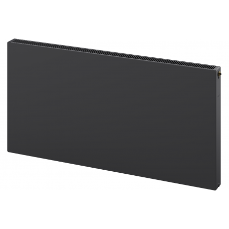 Mexen Flat CCF21 šildytuvas plokštinis 900 x 1500 mm, apatinis centrinis prijungimas, 2384 W, antracitas - W6C21F-090-150-66