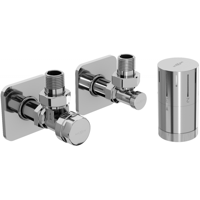 Mexen G05 kampinis termostatinis komplektas su S dangteliu, chromuotas - W901-958-909-01