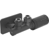 Mexen G05 termostatinis siaurinamas komplektas su apdaila S, Duplex, DN50, antracitas - W907-958-910-66