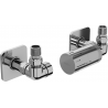 Mexen G05 termostatinis rinkinys su atraminiu dangčiu S, chromas - W903-958-909-01