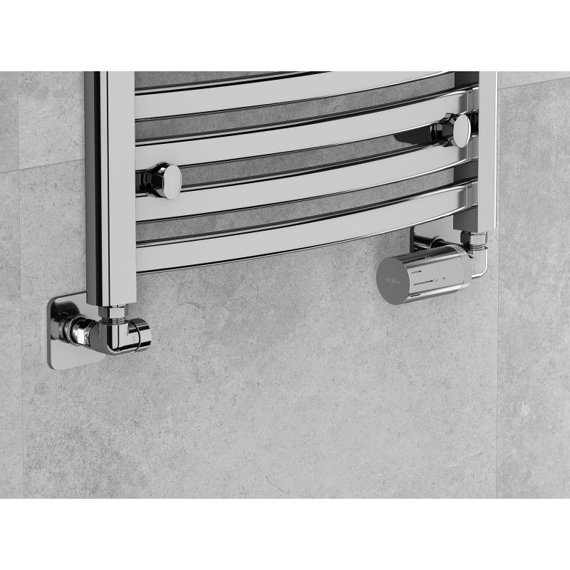 Mexen G05 ašinė termostatinė rinkinys su dangteliu S, chromas - W903-958-909-01