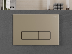 Mexen Fenix 13 plonas nuleidimo mygtukas, auksinis šampaninis - 601304