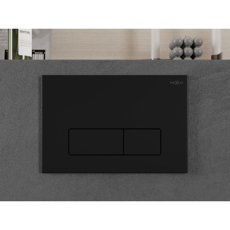 Mexen Fenix 13 lieknas nuleidimo mygtukas, juodas matinė - 601303