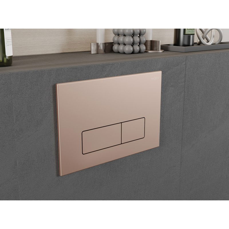 Mexen Fenix 13 nuleidimo mygtukas Slim, rožinis auksas - 601305