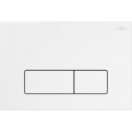 Mexen Fenix 13 plonas nuleidimo mygtukas, baltas matinės spalvos - 601320