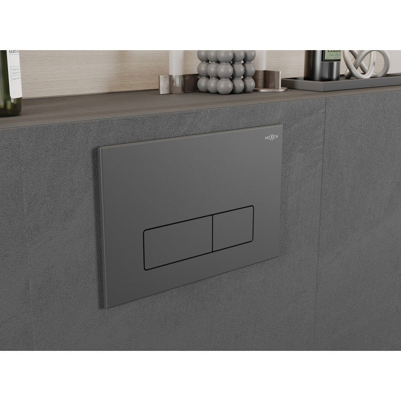 Mexen Fenix 13 plonas nuleidimo mygtukas, gun gray - 601366