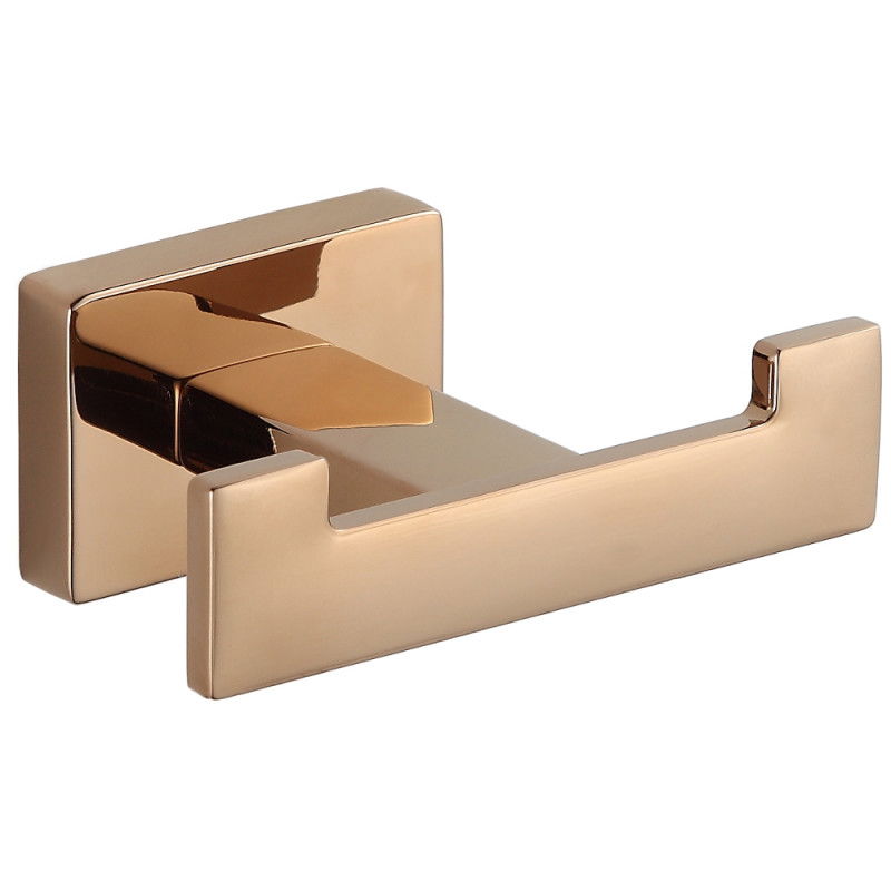 Mexen Arno dvigubas rankšluosčių kabliukas, rožinis auksas - 7020735-60