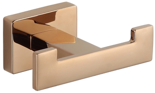 Mexen Arno dvigubas rankšluosčių kabliukas, rožinis auksas - 7020735-60