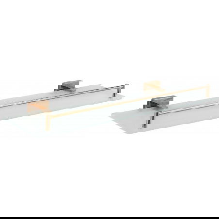 Mexen Arno kabančioji stiklinė lentyna, rožinis auksas - 7020737-60