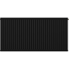 Mexen CC22 plieninis radiatorius 300 x 600 mm, apatinis vidurinis prijungimas, 560 W, juodas - W6C22-030-060-70