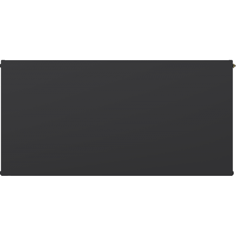 Mexen Flat CCF33 plokščiasis radiatorius 900 x 1000 mm, apatinis centrinis prijungimas, 3001 W, antracitas - W6C33F-090-100-66