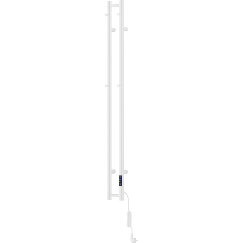 Mexen Pino elektrinis radiatorius su rankšluosčių kabliukais 1405 x 137 mm, 150 W, baltas - W301-1405-137-00-20