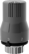 Mexen Uni-G termostatinė radiatoriaus galvutė, antracito spalvos - W908-002-66