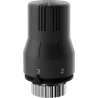 Mexen Uni-G juoda termostatinė radiatoriaus galvutė - W908-002-70