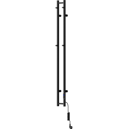 Mexen Pino elektrinis radiatorius su rankšluosčių laikikliais 1405 x 137 mm, 150 W, juodas - W301-1405-137-00-70