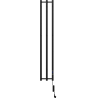 Mexen Pino elektrinis radiatorius su rankšluosčių laikikliais 1405 x 242 mm, 200 W, juodas - W301-1405-242-00-70