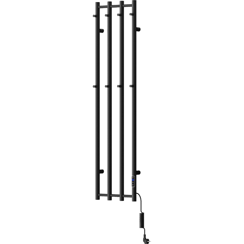 Mexen Pino elektrinis radiatorius su rankšluosčių laikikliais 1405 x 347 mm, 250 W, juodas - W301-1405-347-00-70