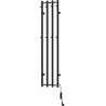 Mexen Pino elektrinis radiatorius su rankšluosčių laikikliais 1405 x 347 mm, 250 W, juodas - W301-1405-347-00-70