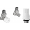 Mexen G02 termostatinio rinkinio kampinis, nikelis - W913-012-928-01