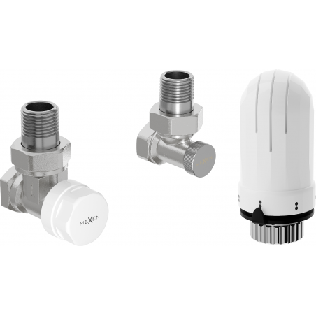 Mexen G03 kampinis termostatinis rinkinys, nikeliuotas - W913-012-938-01