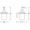 Mexen Lea muilo dozatorius, auksinis - 70260388-50