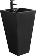 Mexen Pia laisvai stovintis praustuvas 47 x 47 cm, juodas matinis - 26104770