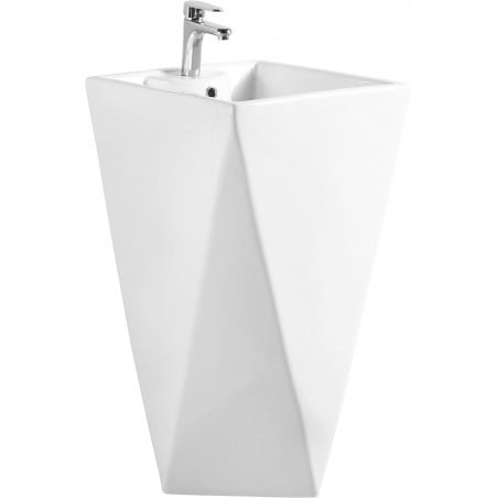 Mexen Ida laisvai stovintis praustuvas 47 x 47 cm, baltas - 26114600