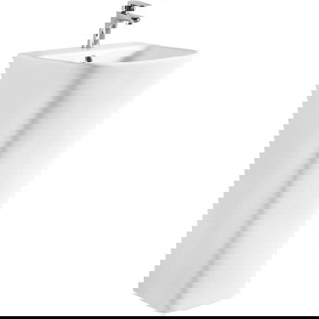 Mexen Nel laisvai statomas praustuvas 45 x 44 cm, baltas - 26134500