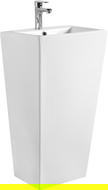 Mexen Liza laisvai pastatoma praustuvas 43 x 38 cm, balta - 26154400