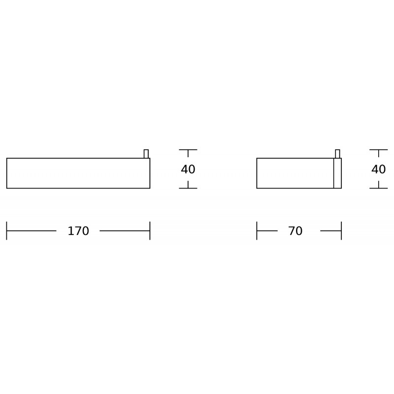 Mexen Pavo tualetinio popieriaus laikiklis, juodas - 7030433-70