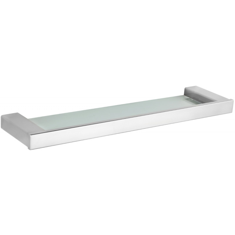 Mexen Pavo kabanti stiklinė lentyna, chromas - 7030437-00