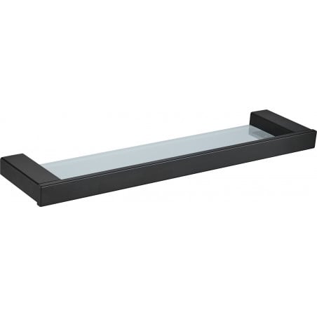 Mexen Pavo kabanti stiklinė lentyna, juoda - 7030437-70