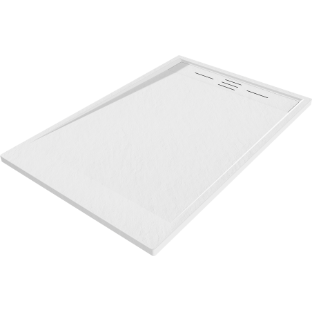 Mexen Amon Stačiakampis dušo padėklas SMC 100 x 70 cm, baltas - 4F107010