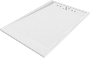 Mexen Amon Stačiakampis dušo padėklas SMC 100 x 70 cm, baltas - 4F107010