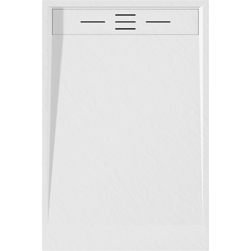 Mexen Amon Stačiakampis dušo padėklas SMC 100 x 70 cm, baltas - 4F107010