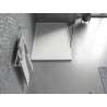 Mexen Amon Stačiakampis dušo padėklas SMC 100 x 70 cm, baltas - 4F107010