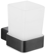 Mexen Pavo dantų šepetėlių puodelis, juodas - 7030438-70